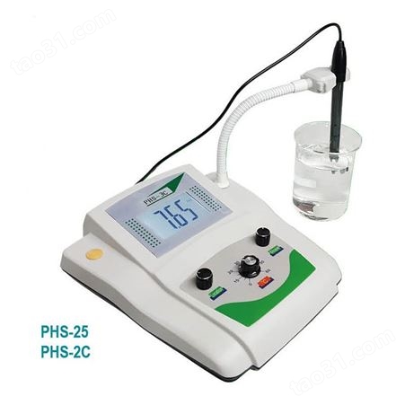 PHS-25水库地表水酸度计 样品水样检测PHS-25