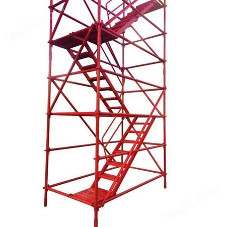 桩基安全爬梯 挂网爬梯 承插型施工安全爬梯 砚常安全爬梯