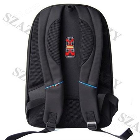 厂家订制商务电脑背包大容量上班出差双肩包尼龙旅行背包书包