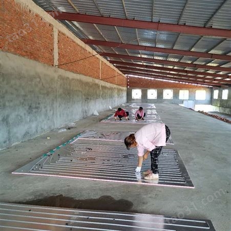 猪场用地暖 保育床用地暖 养猪设备 养殖电采暖