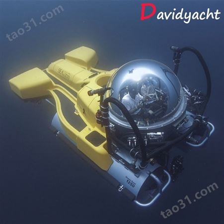 潜水观光艇船潜水器 水下观光潜水车水下摩托 潜水装备器材
