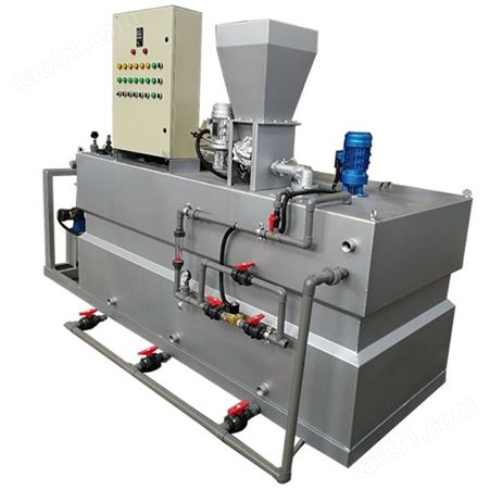 定制生产全自动加药装置 循环污水处理环保设备一体化自动加药机 性能稳定 质量可靠