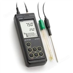 哈纳HI9124便携式酸度pH-温度测定仪