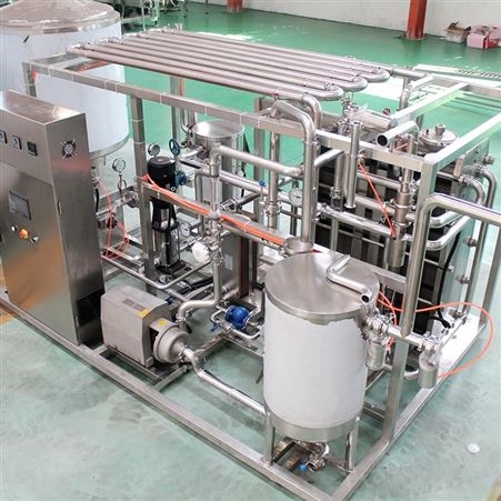 迈科 uht鲜奶杀菌机 板式灭菌机设备 饮料生产线成套设备定制