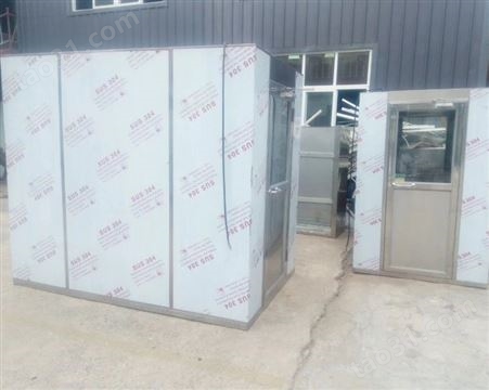 厂家直供 青岛风淋室 不锈钢风淋室 空气浴尘室 可定做