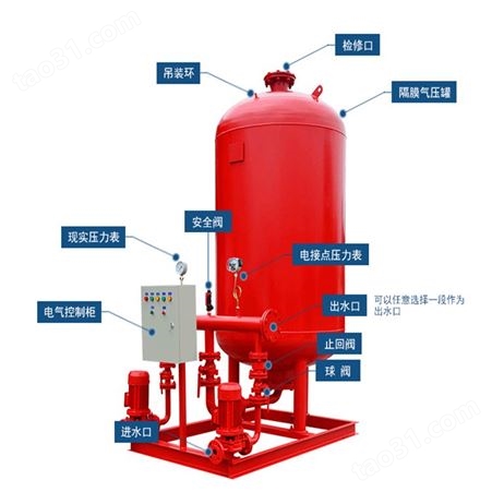 小区供水定压装置 吉林厂家 常压供水定压补水装置 恒压供水设备