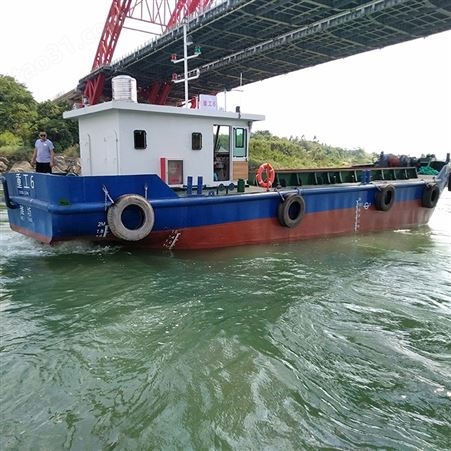 生产开底运输船厂家 SBW-大型内河开底运输船供应商 沙霸王生产