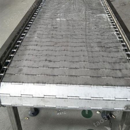 耐磨耐高温链板 链板式输送机 网带输送机厂家可定制直销
