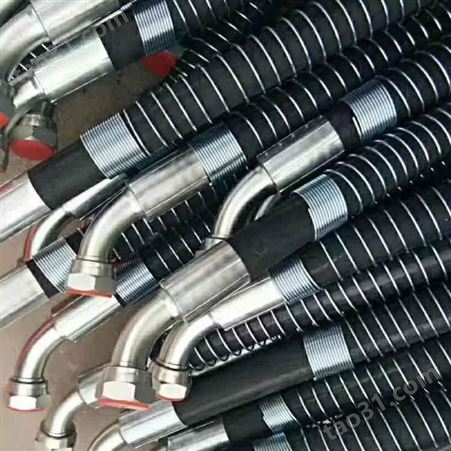 聚邦橡胶管厂家 高压胶管 工程机械用高压液压油管