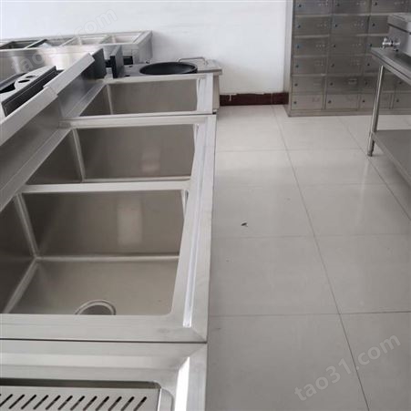 单槽双槽不锈钢水池 厨房加厚不锈钢水池 郑州酒店不锈钢水池价格