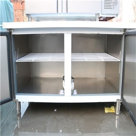 冷藏保鲜工作台冰柜 冷冻保鲜操作台商用冰箱 不锈钢平冷工作台