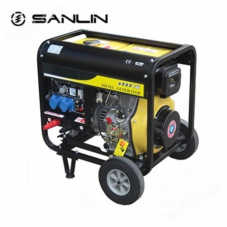 SANLIN动力 柴油发电电焊机HS6800EW 汽柴油自发电焊一体机190A250A