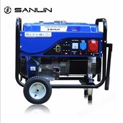 三林SANLIN动力7KW汽油发电机380VSHL9000QD