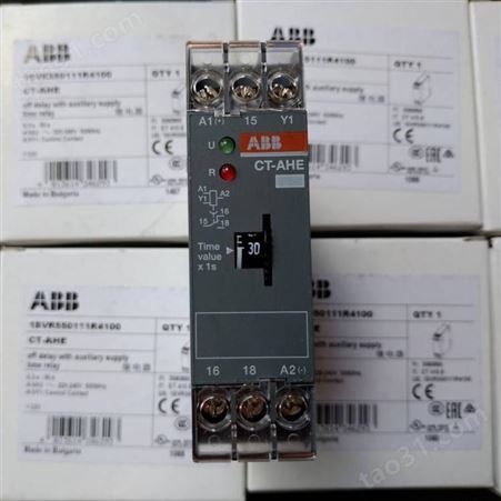 ABB热过载继电器TA25DU/TA42DU/75DU/450DU-6.5M-8.5M-11M-14