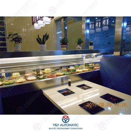 一体式回转自助餐厅旋转寿司设备广州昱洋质量有保证