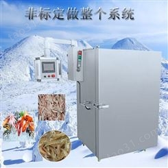 商用蟹柳速冻柜 鳕鱼块速冻设备 宏科低温加工速冻设备