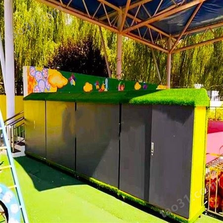 新疆幼儿园涂鸦柜定制 教具玩具储物柜 收纳整理柜 现货供应