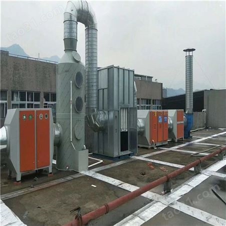 临沂天顺酸雾净化器 碳钢喷淋塔厂家供应 碳钢喷淋塔