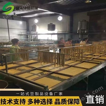 柘城县新型节能腐竹机  小型豆油皮机生产线 蒸汽制腐竹机