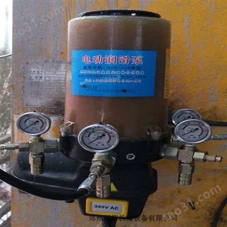 电动黄油泵 带定时功能黄油润滑泵 带时间控制的24/220/380V电动润滑油泵