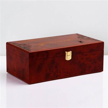 红木木盒礼盒定做 仿红木复古包装礼盒 木盒印LOGO 礼品收藏盒定做刻字