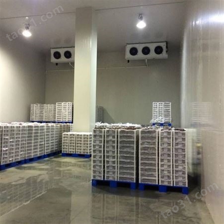 食品厂安装680平米食品速冻库设计建造