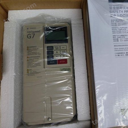 供应安川(yaskawa) 重载(HD)额定小型简易型变频器；CIMR-JB2A0010 8A