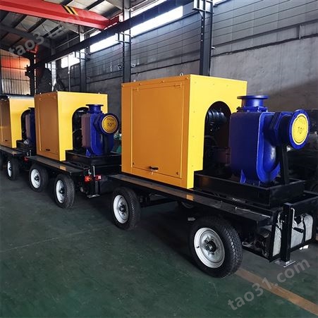 长田机械 移动式 轻型井点降水泵 CT-006 柴油泵车