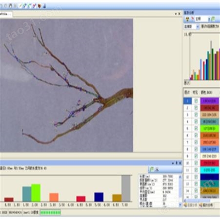 聚创嘉恒JC-FGX-A植物根系分析仪分析根系长度 直径 面积 体积 根尖记数等