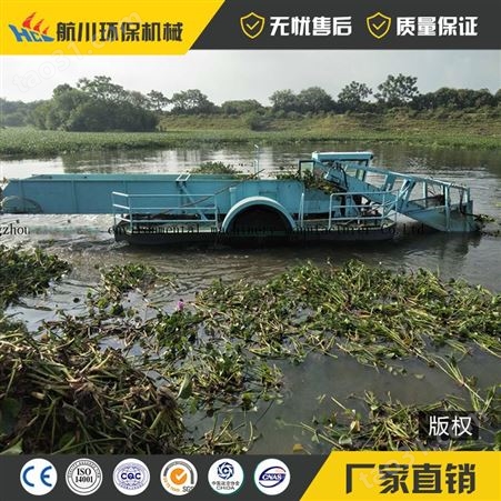水面割草船 河道水葫芦清理机械厂家出售