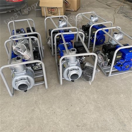 农用汽油灌溉抽水泵 三寸高扬程抽水机 河南柴油抽水泵价格