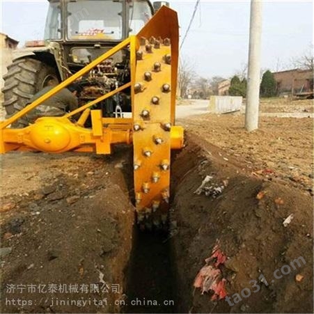 工程水泥路挖沟机 路缘石开槽机 污水管改造开沟机