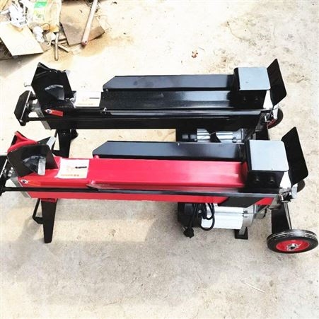 电动液压劈柴机 卧式液压劈木机 铡刀式劈木机
