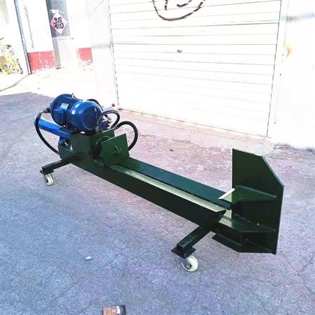 电动液压劈柴机 卧式液压劈木机 铡刀式劈木机