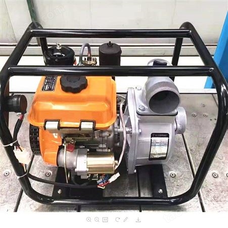 3寸汽油水泵抽水机 便携式汽油机自吸泵 小型抽水泵