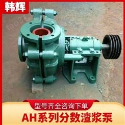 长沙双泵壳渣浆泵8/6E-AH渣浆泵 电厂渣浆泵 韩辉