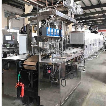 上海合强全自动红糖生产线 伺服型糖果浇注机组-优质硬糖自动浇注生产线