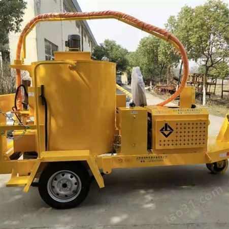河南郑州有路面裂缝修补机 小型沥青路面灌缝机