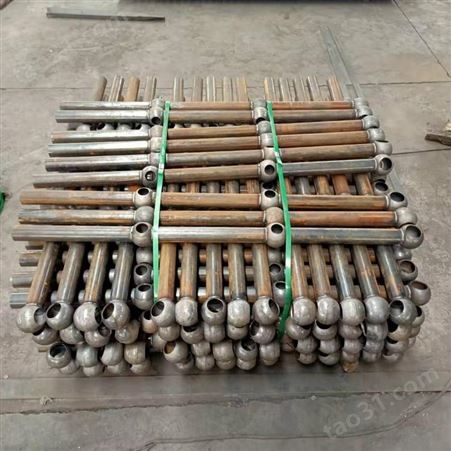 出口球形立柱 镀锌空心球 可打孔焊接 球型栏杆邦创厂家