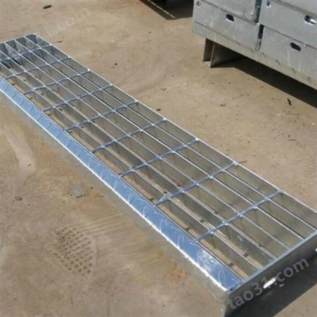宁达钢格板 异形平台格栅板定做 钢梯踏步板T4 镀锌网格板