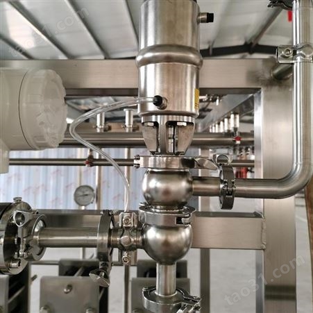 百科巴氏奶加工设备 巴氏奶板式杀菌机 大产量板式杀菌机