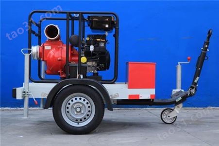 6寸柴油水泵 应急抢险排水泵 应急防汛专用泵车