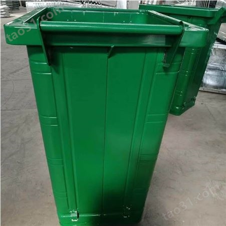 大容量垃圾箱 多色带盖垃圾箱 生产 分类塑料垃圾桶 挂车塑料桶