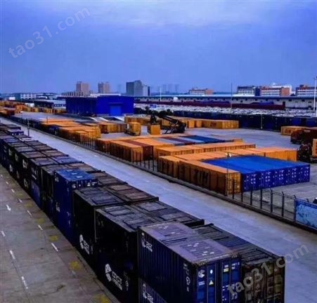 广州回收二手集装箱加货运系统对接