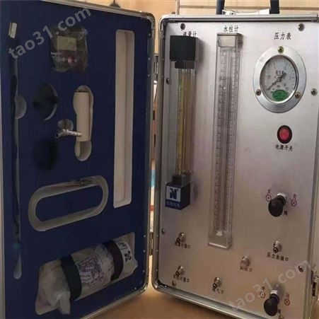 ZJ10B压缩氧自救器气密性检验氧气呼吸仪校验设备