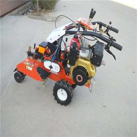 鲁程机械旋耕机 柴油192型微耕机 多功能果园施肥开沟机