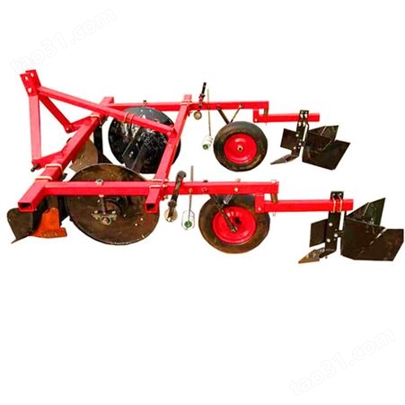农田简易扶背机 四轮拖拉机后悬挂高质量圆盘打埂机