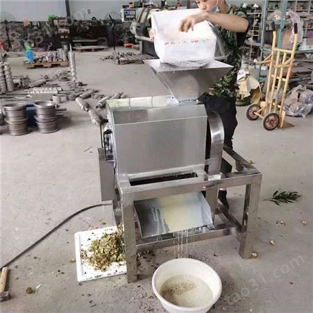 四川沃柑榨汁机 杨梅西梅果蔬压榨机报价 304不锈钢渣汁分离机