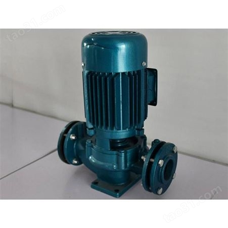 立式冷却水管道单吸离心泵IRG单级离心泵水循环管道泵