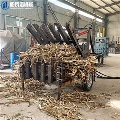 新疆芦苇压缩打捆机生产厂家 沙漠修路芦苇打捆机 哈瓦洛机械
